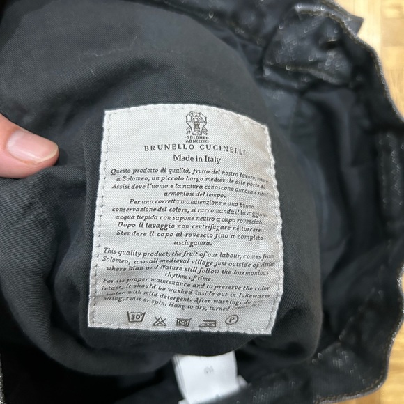 Boys Brunello Cucinelli jeans size 10 - Picture 6 of 6